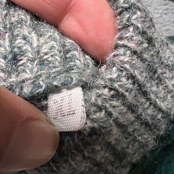 James McCallum Shetland Sweater Mens XL Hray Fair Isle Made In Italy *flaw - Picture 7 of 8